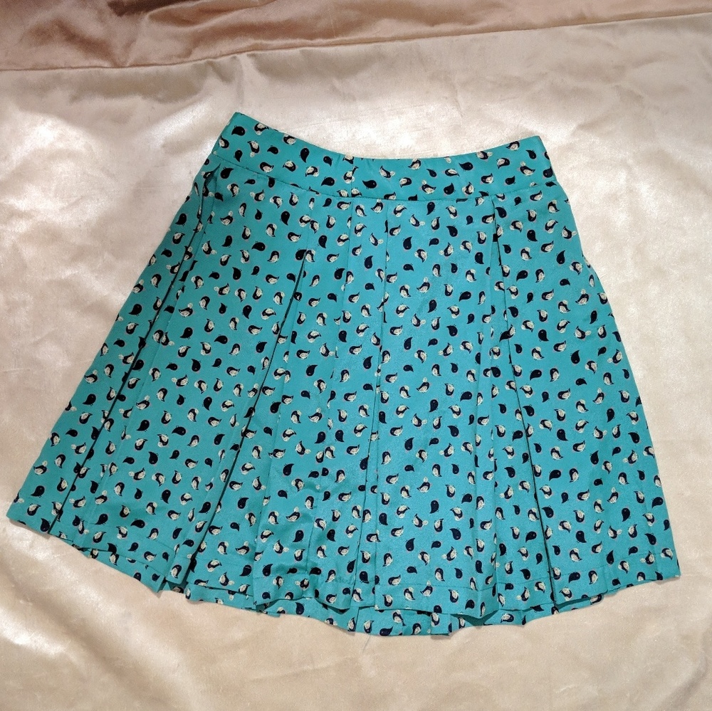 Teal skirt